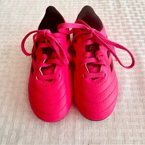 Adidas Goletto VIII FG Kids Soccer Cleats Hot Pink Black Size 10K